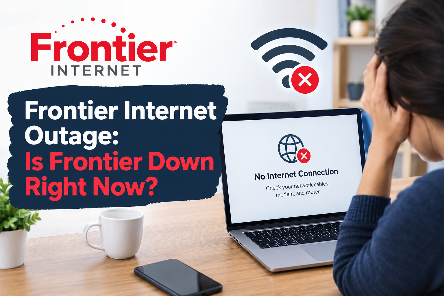 Frontier internet outage and Wi-Fi troubleshooting guide
