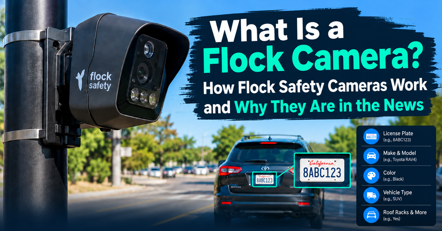 What Is a Flock Camera? How Flock Safety Cameras Work